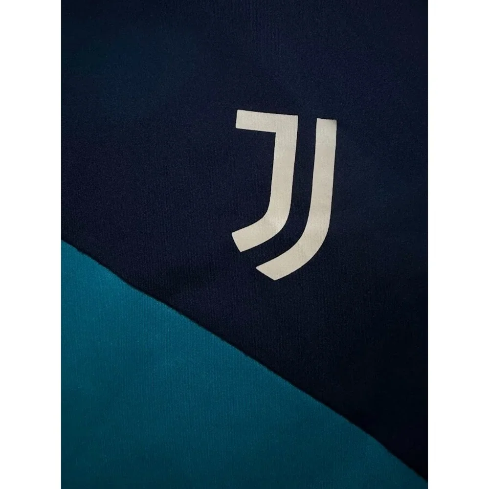 Juventus #12 Adidas Aeroready‎ Goaltender Jersey Mens Medium Blue Long Sleeve.